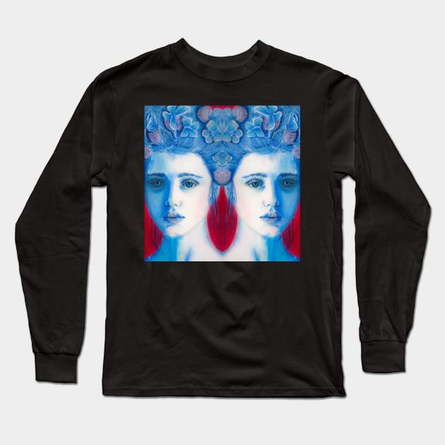 Duality Long Sleeve T-Shirt by teenamarie23art